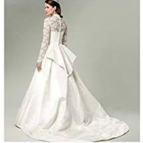 Vintage Butterick “B5731” Elegant White Lace Wedding Dress Seeing Pattern (New) - Picture 2 of 8